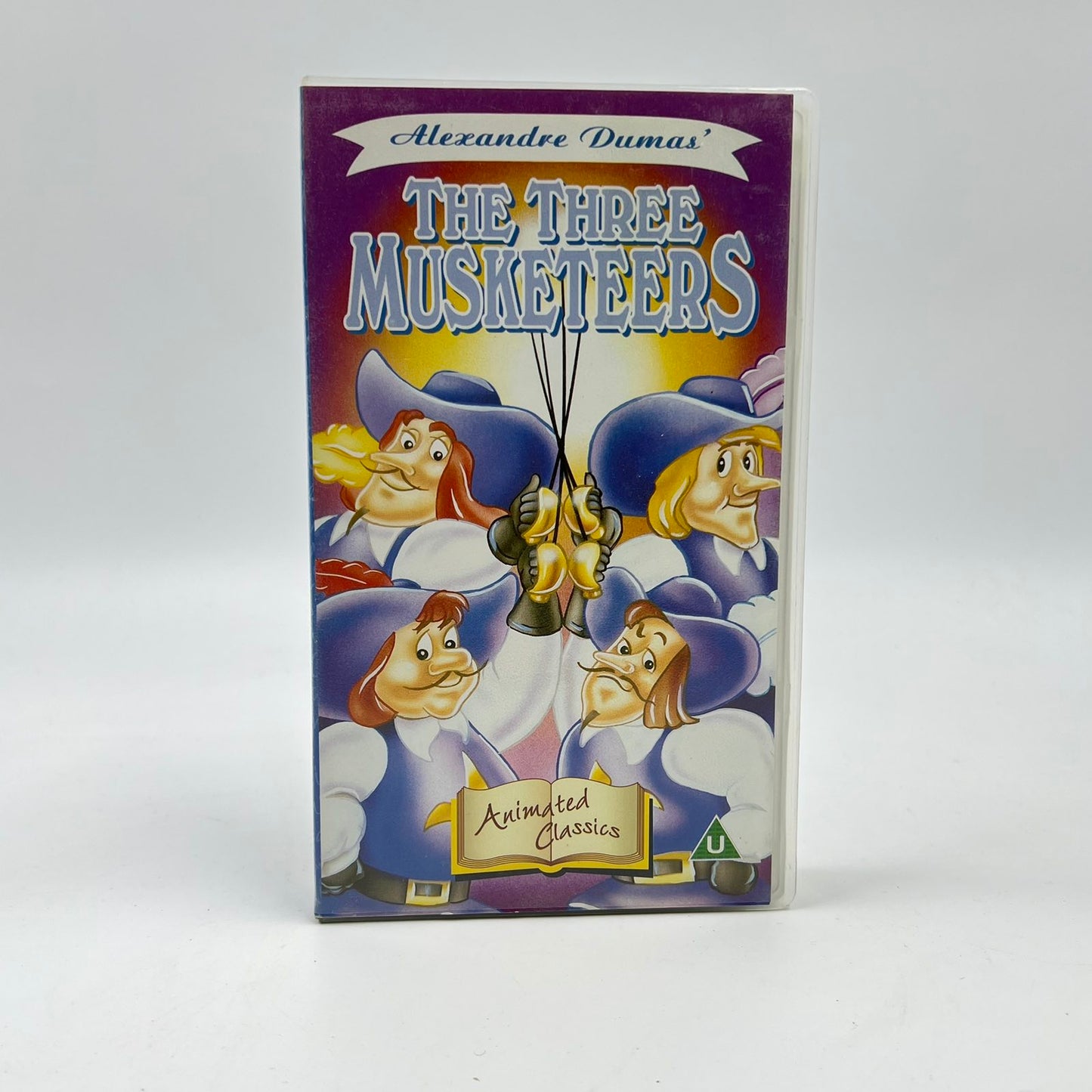 Μεταγλωττισμένη Βιντεοκασέτα VHS 'The Three Musketeers'