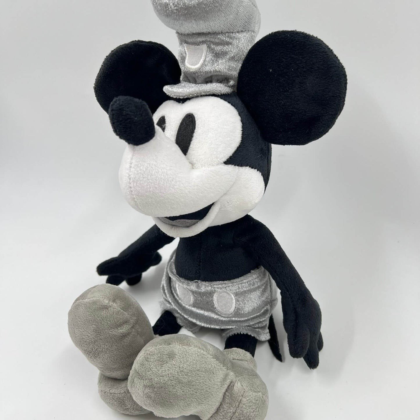 Disney – Λούτρινο Mickey Mouse Steamboat Willie (ασπρόμαυρο)