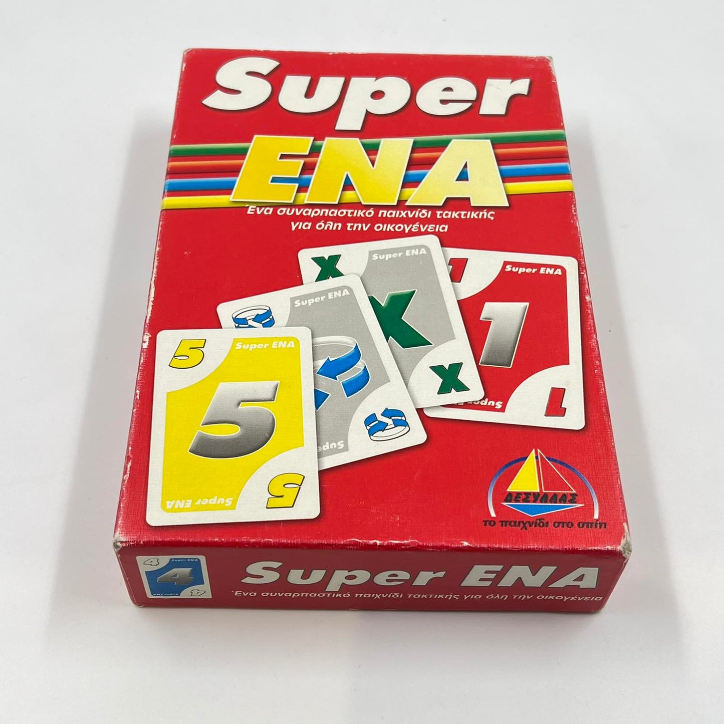 Επιτραπέζιο Παιχνίδι Καρτών Super Ena – Δεσύλλας