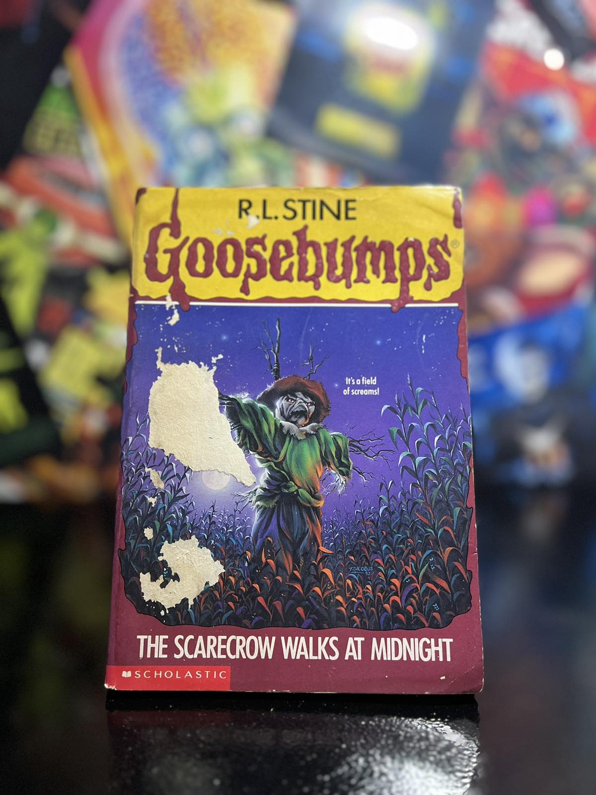 Goosebumps Βιβλίο – The Scarecrow Walks at Midnight – R.L. Stine