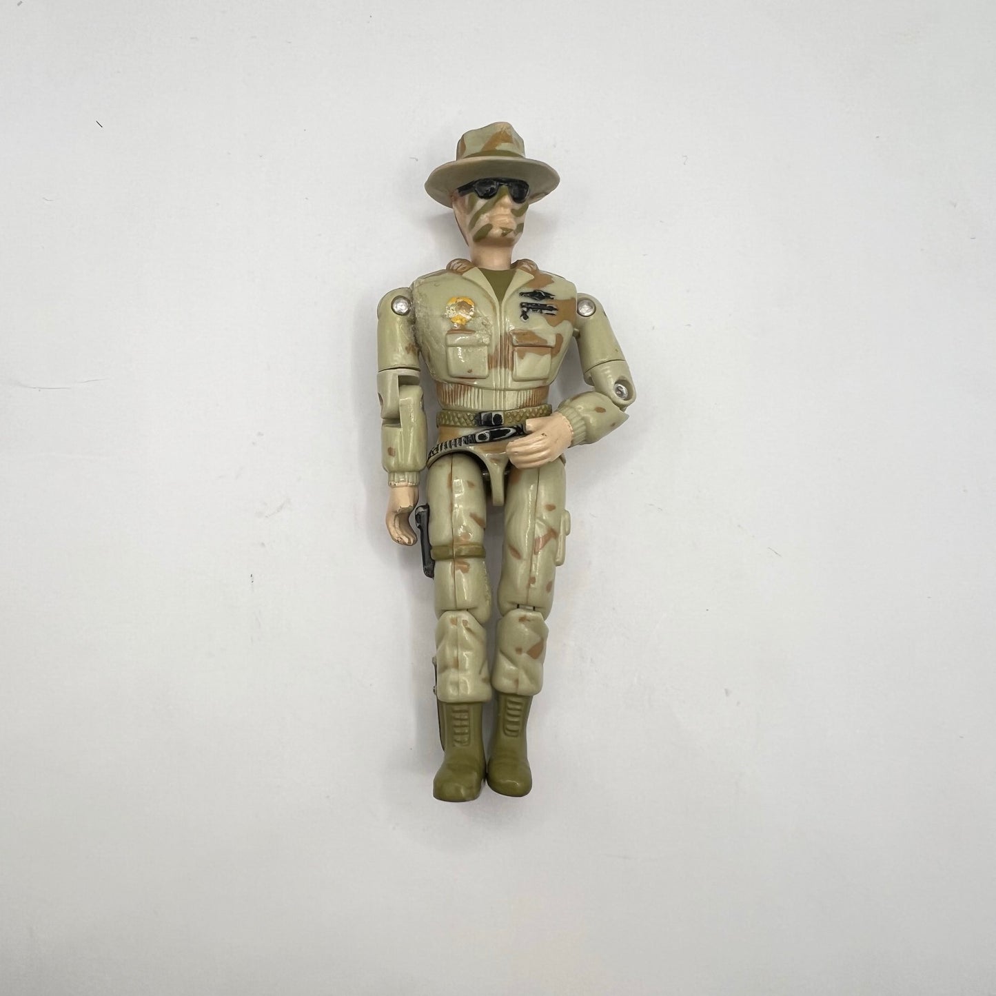 G.I. Joe Action Figure – Sgt. Slaughter (Desert Camo) Hasbro 1987