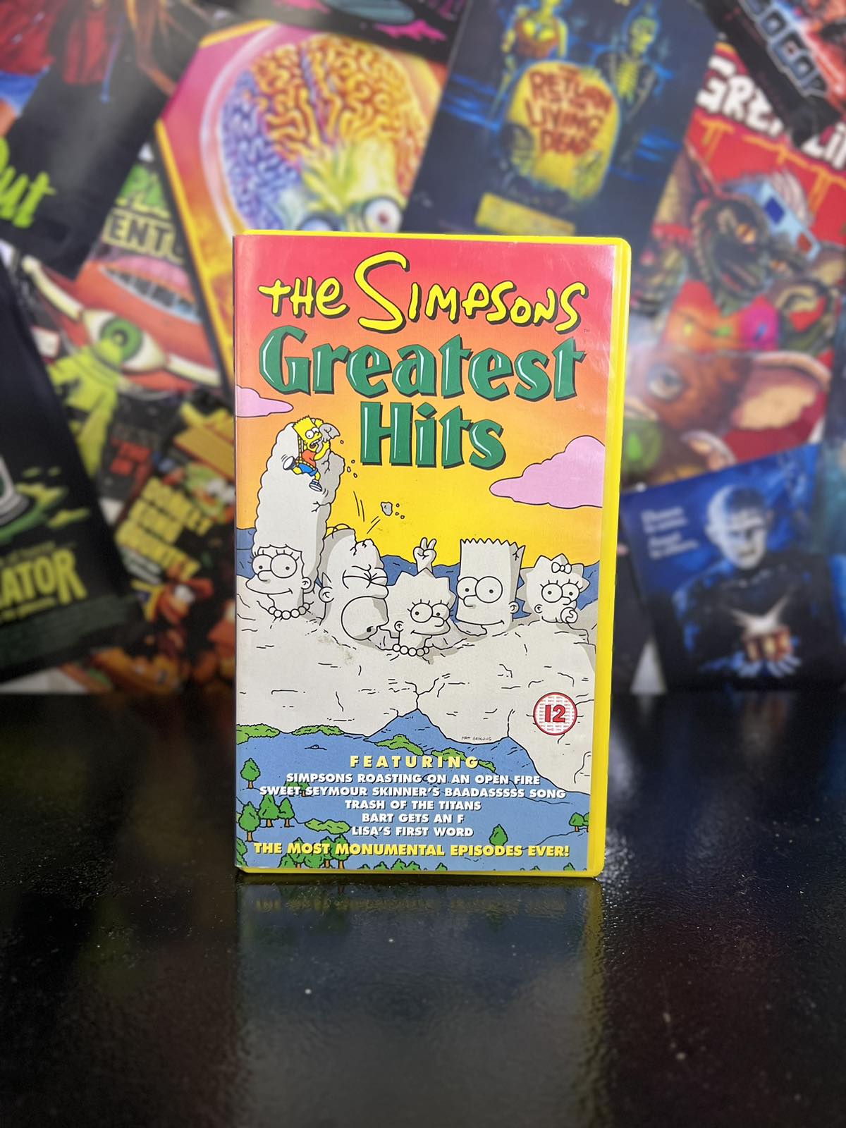 Βιντεοκασέτα The Simpsons Greatest Hits ( Χωρίς Ελληνικούς Υπότιτλους )