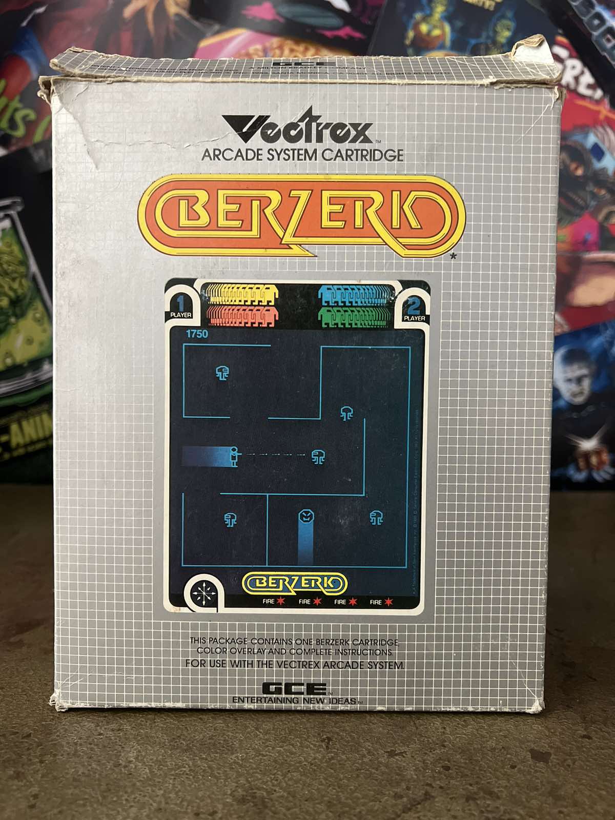 Κλασικό Παιχνίδι "Berzerk" Για Την Κονσόλα Vectrex