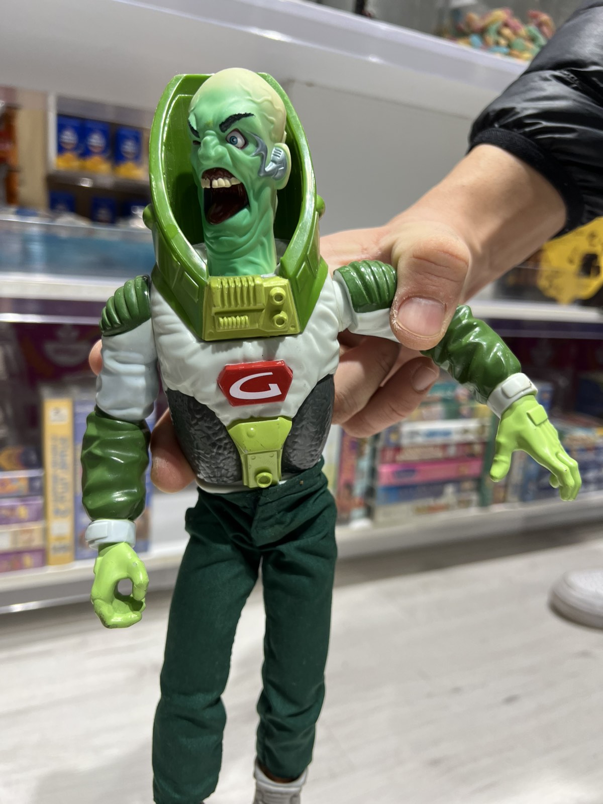 Φιγούρα Professor Gangrene Από Action Man