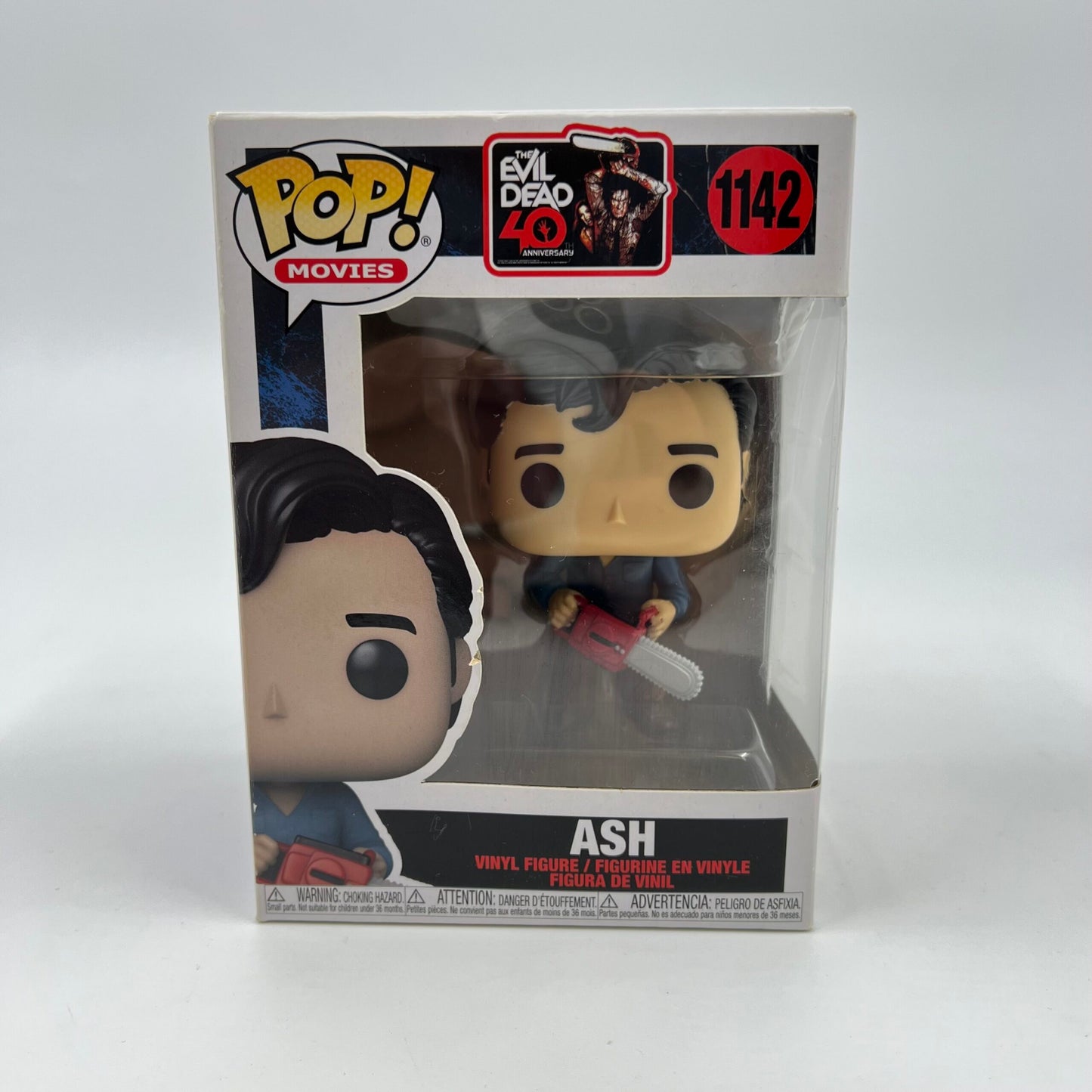 Funko Pop! Movies «Ash» Evil Dead 40th Anniversary – Βινύλιο #1142 – ΝΕΟ – Collectible