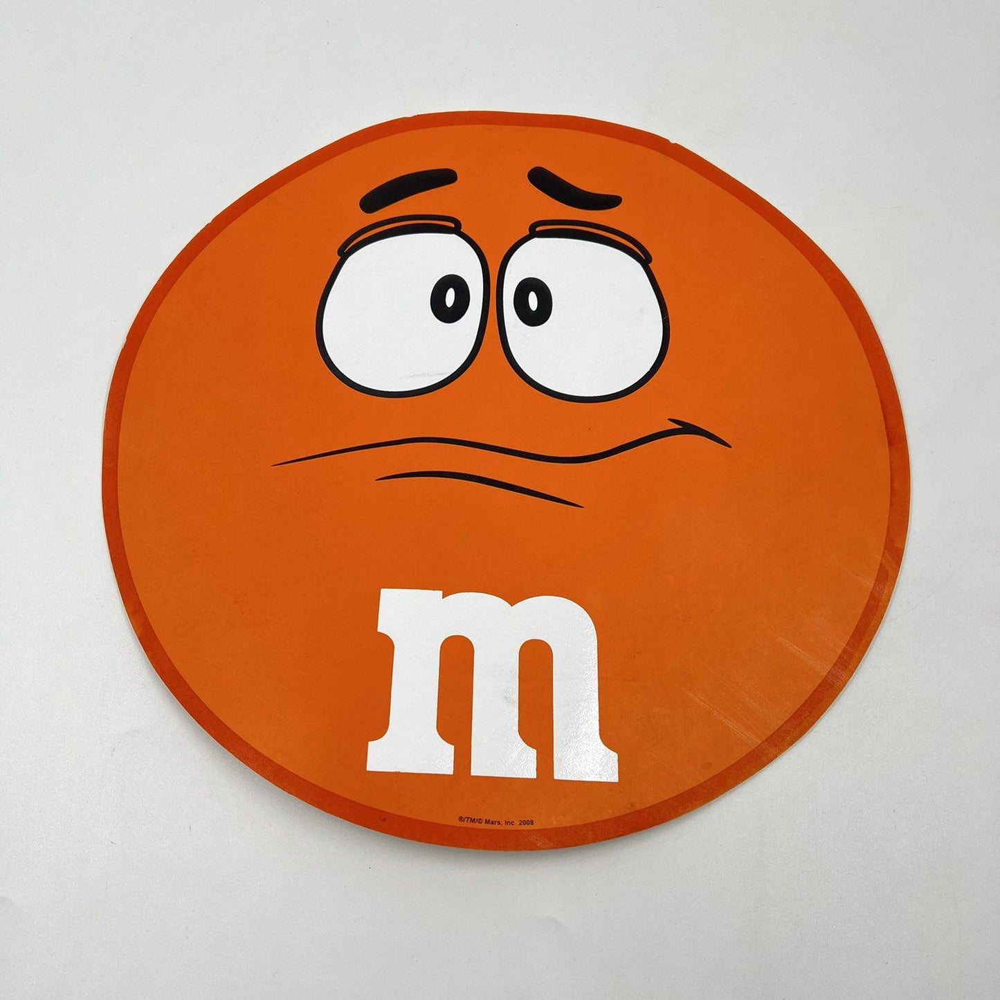 Σουπλά M&M’s, Orange Character Round Placemat Mars Inc. 2008