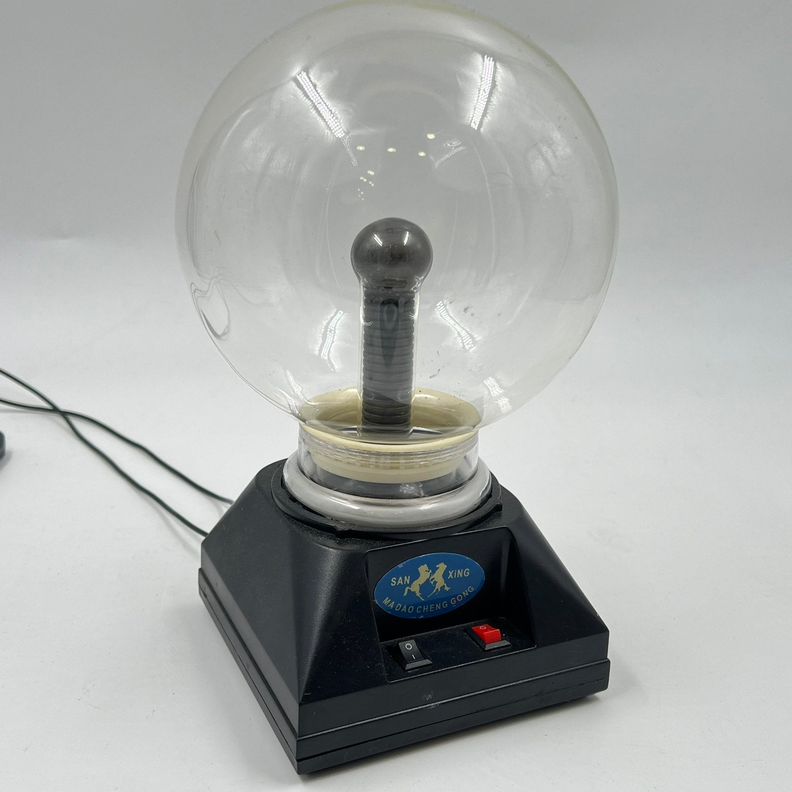 Vintage plasma ball lamp