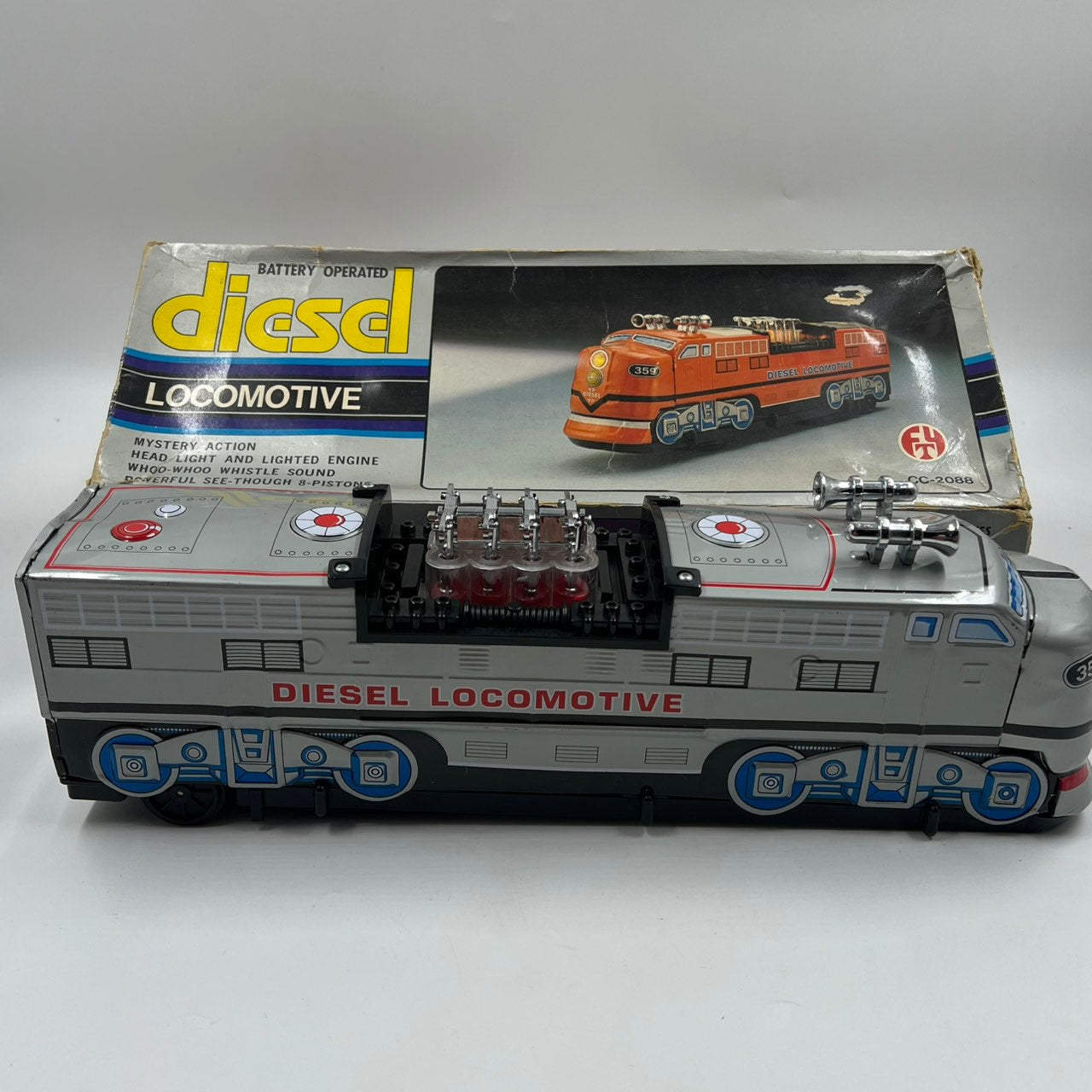 Vintage Diesel Locomotive No.359 CC-2088 Hong Kong Συλλεκτικό Διακοσμητικό Τρένο με Κουτί