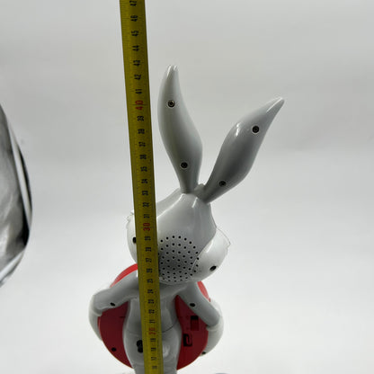Πολύ Μεγάλος Bugs Bunny Warner Bros Looney Tunes Animated Alarm Clock Vintage – 44 cm Collectible- για διακοσμητική χρήση άγνωστη λειτουργικότητα