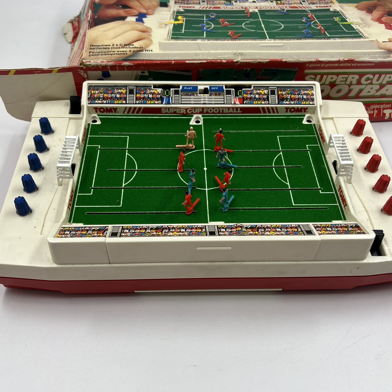TOMY Super Cup Football 1970s Tabletop Game Ref 7030 Συλλεκτικό