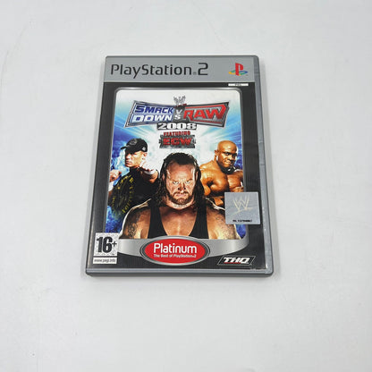 Βιντεοπαιχνίδι PlayStation 2, WWE SmackDown vs Raw 2008 (Platinum Edition)