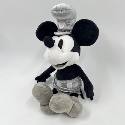 Disney – Λούτρινο Mickey Mouse Steamboat Willie (ασπρόμαυρο)