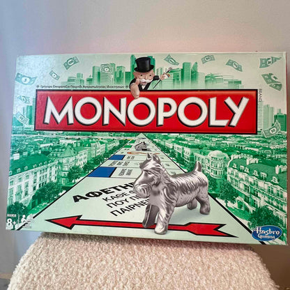 Επιτραπέζιο Παιχνίδι Monopoly Classic Edition Hasbro Gaming (Ελληνική Έκδοση)