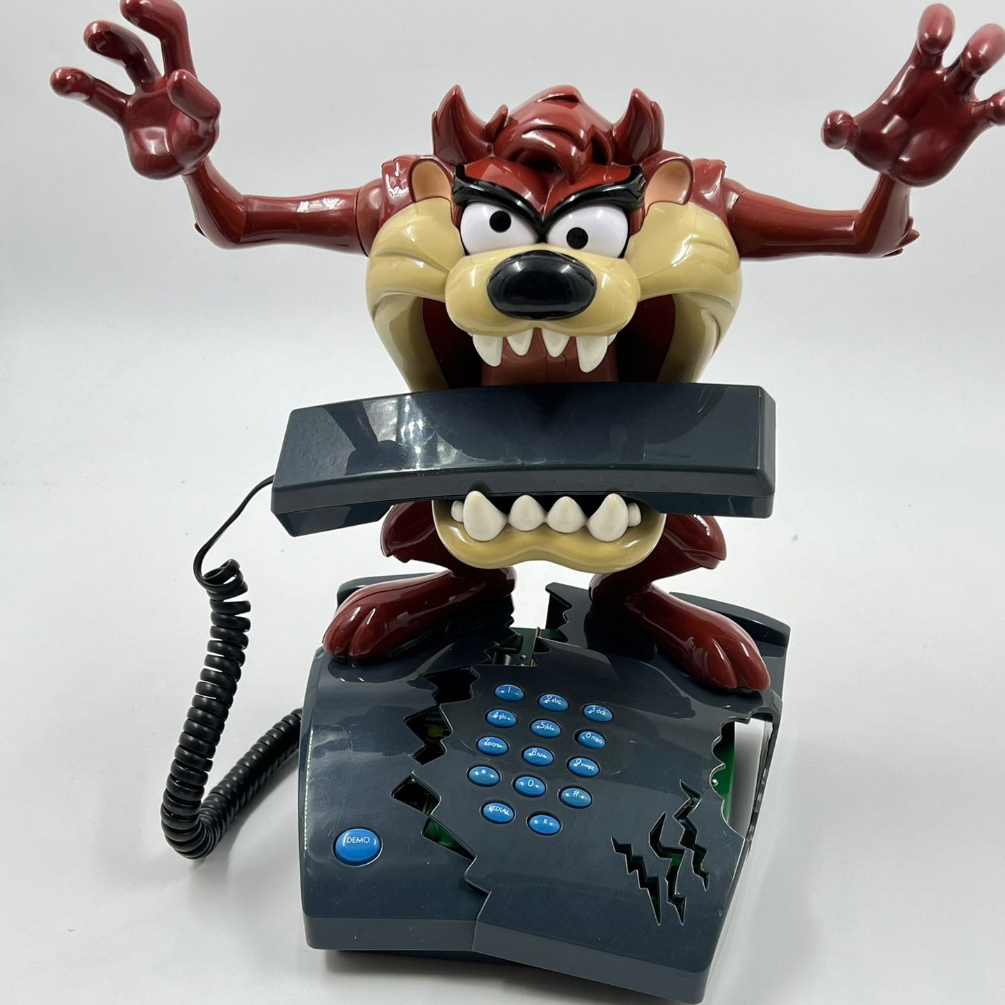 Telemania Looney Tunes Taz Animated Telephone – Vintage Novelty Phone (1990s)