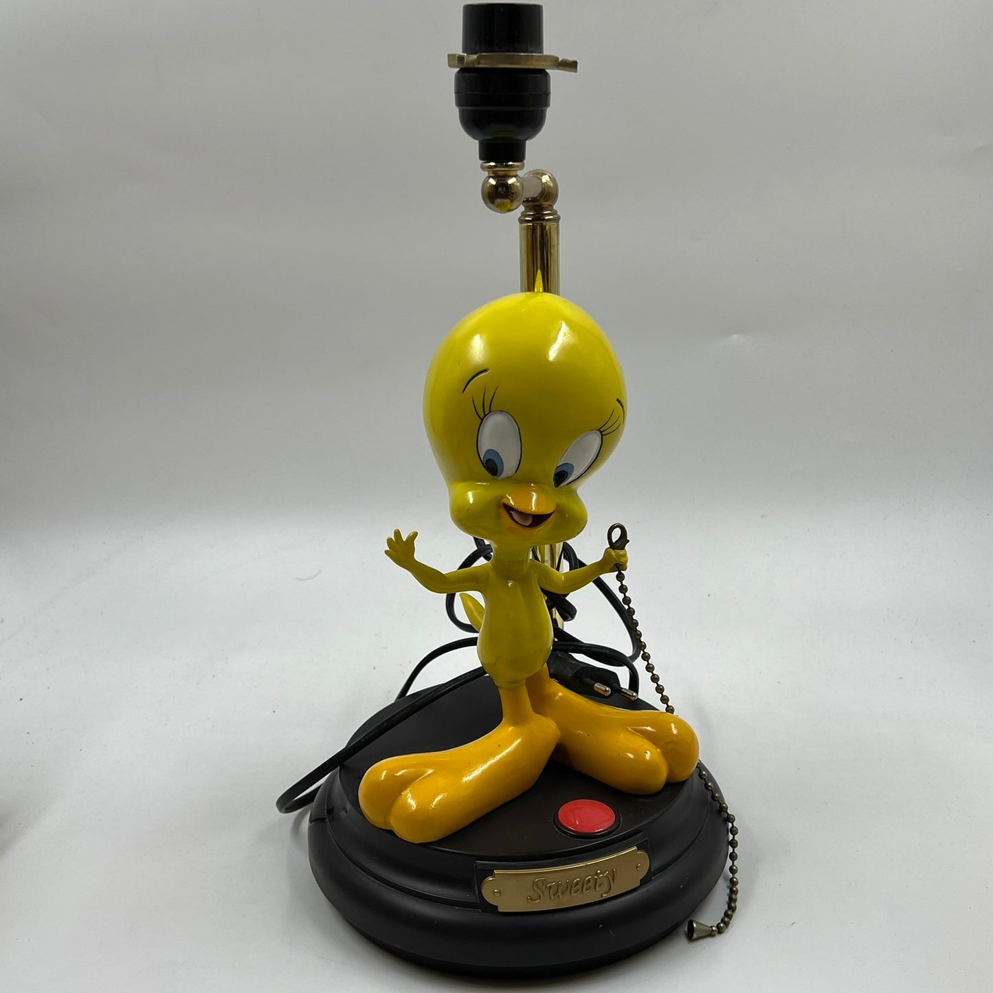 tweety bird vintage lamp warner bros looney tunes 1994