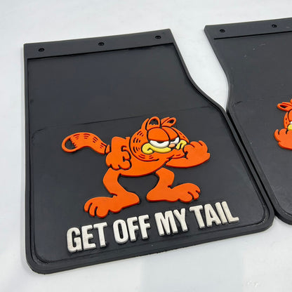 Vintage Garfield Car Mudflaps “Get Off My Tail” (Σετ 2 τεμαχίων)