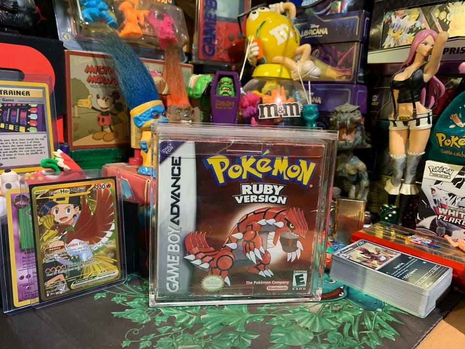 Pokémon Ruby Version συλλεκτικό παιχνίδι Game Boy Advance με αυθεντική κασετίνα