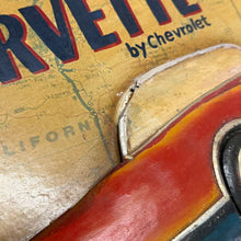 Διακοσμητικός Πίνακας Corvette Chevrolet “America’s First Sports Car” Vintage Style