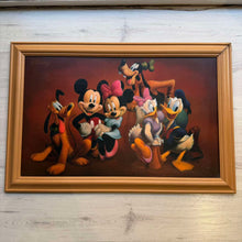 disney decorative wall frame mickey mouse donald duck goofy pluto
