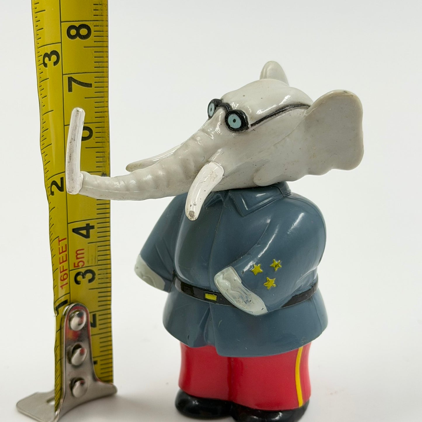 Nelvana Babar Συλλεκτική Φιγούρα Ελέφαντας Babar 8cm