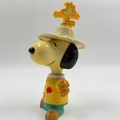 McDonald's Snoopy Scarecrow Happy Meal Figure 2000 Peanuts