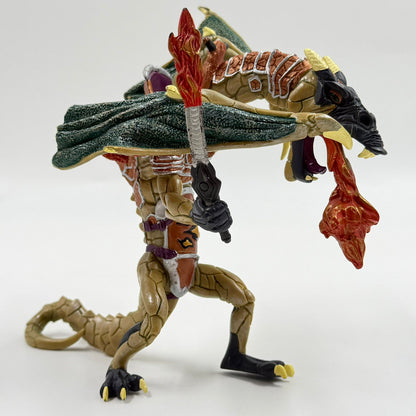 Papo Fire Breathing Dragon Warrior fantasy figure