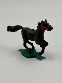 Vintage Timpo Toys Μαύρο Άλογο Φιγούρα – Plastic Horse Figure 1960s-1970s