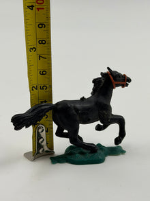 Vintage Timpo Toys Μαύρο Άλογο Φιγούρα – Plastic Horse Figure 1960s-1970s