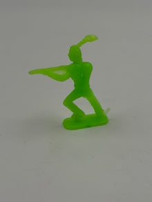 Vintage Φιγούρα Ινδιάνου Τοξότη Πλαστική – Neon Green Retro Toy Soldier
