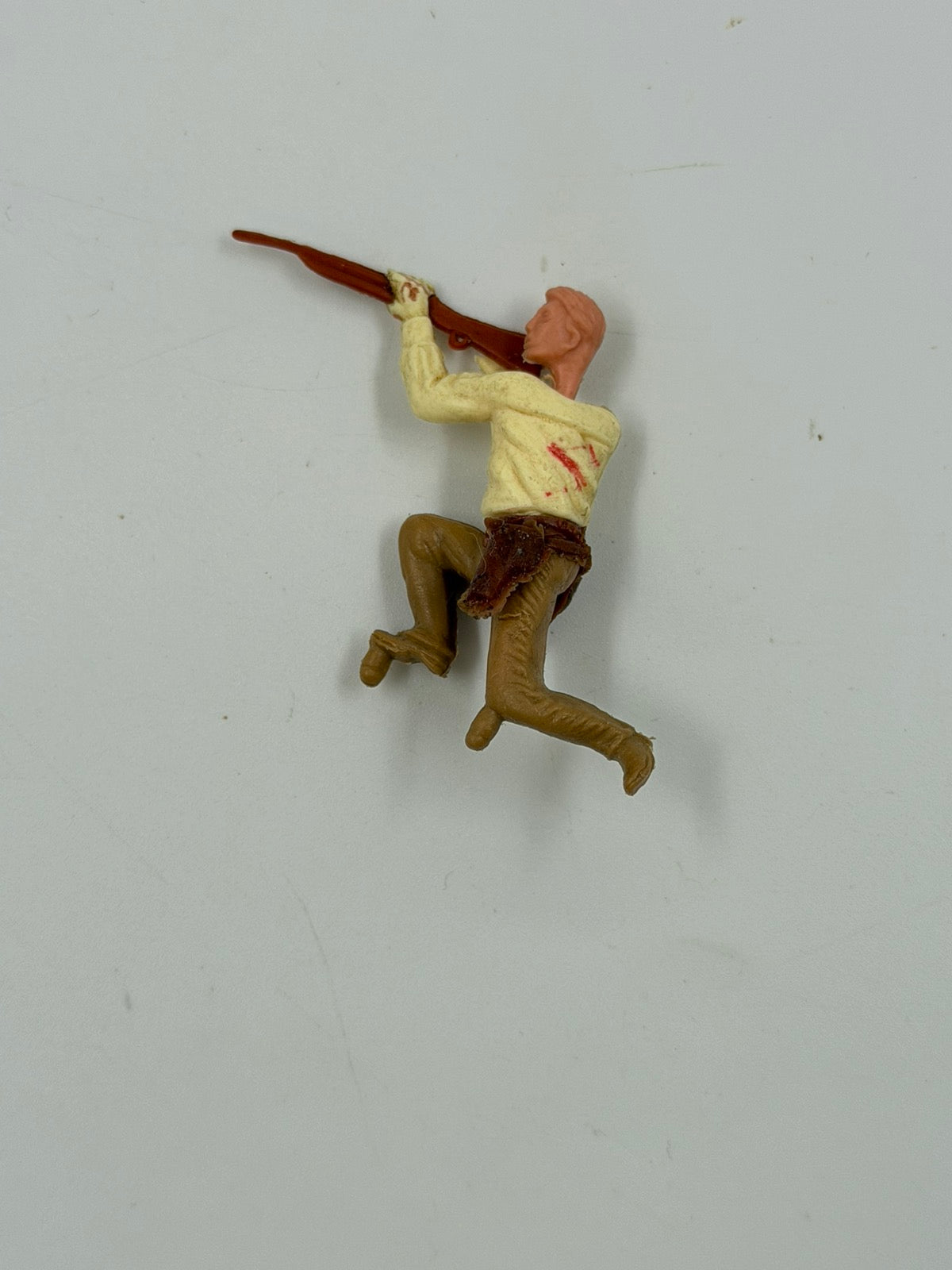 Vintage Φιγούρα Κυνηγού / Πιστολέρο με Τουφέκι – Western Toy Figure