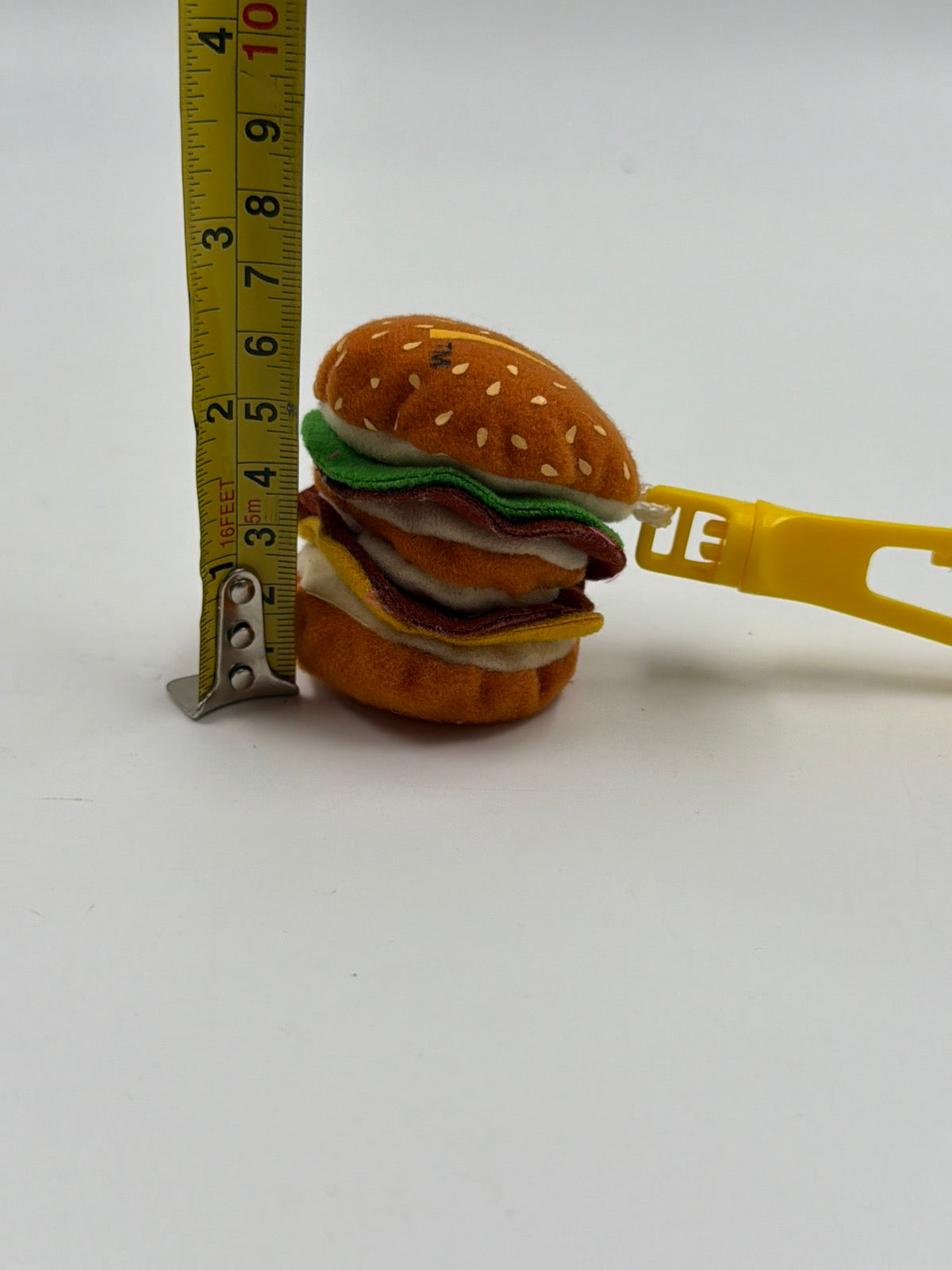 McDonald's Big Mac Μπρελόκ Plush Burger Συλλεκτικό