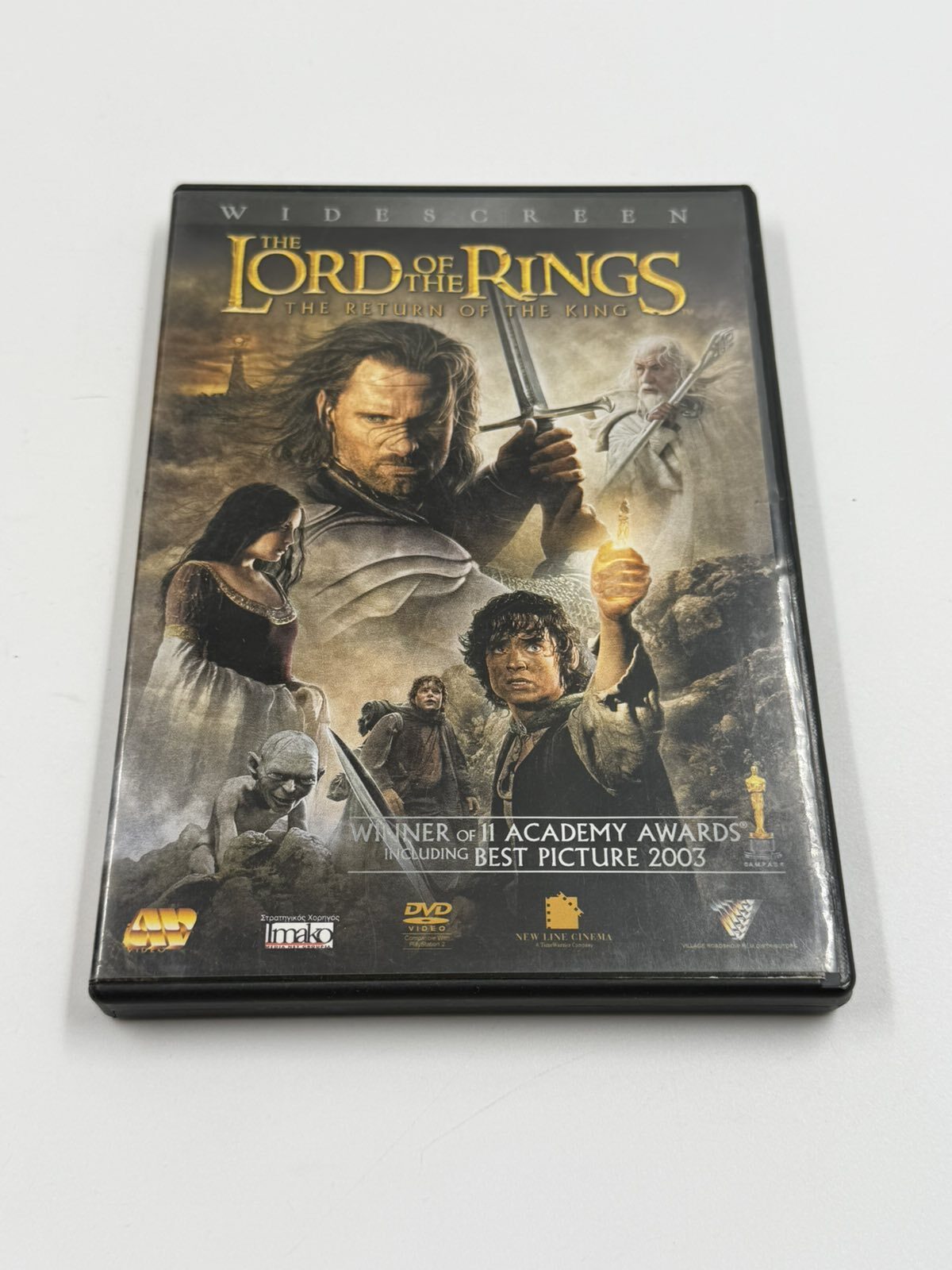 Lord of the Rings Return of the King DVD με ελληνικούς υπότιτλους 2 disc έκδοση
