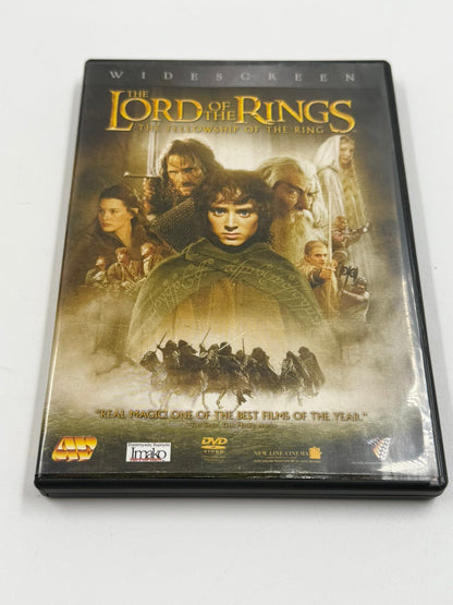 Lord of the Rings The Fellowship of the Ring DVD 2 Disc με ελληνικούς υπότιτλους