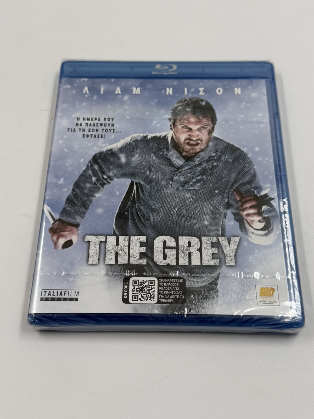 The Grey Blu-ray σφραγισμένο με Liam Neeson