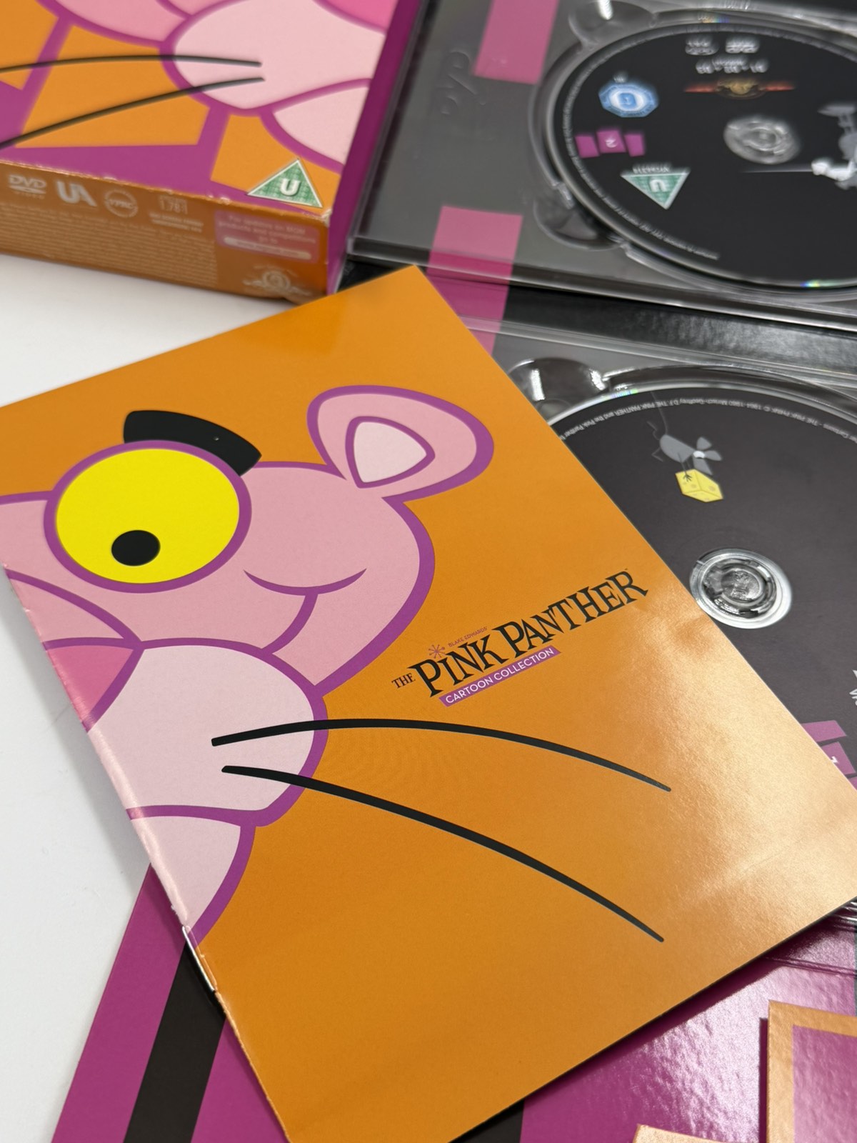 The Pink Panther Cartoon Collection DVD Box Set 4 Discs Συλλεκτικό