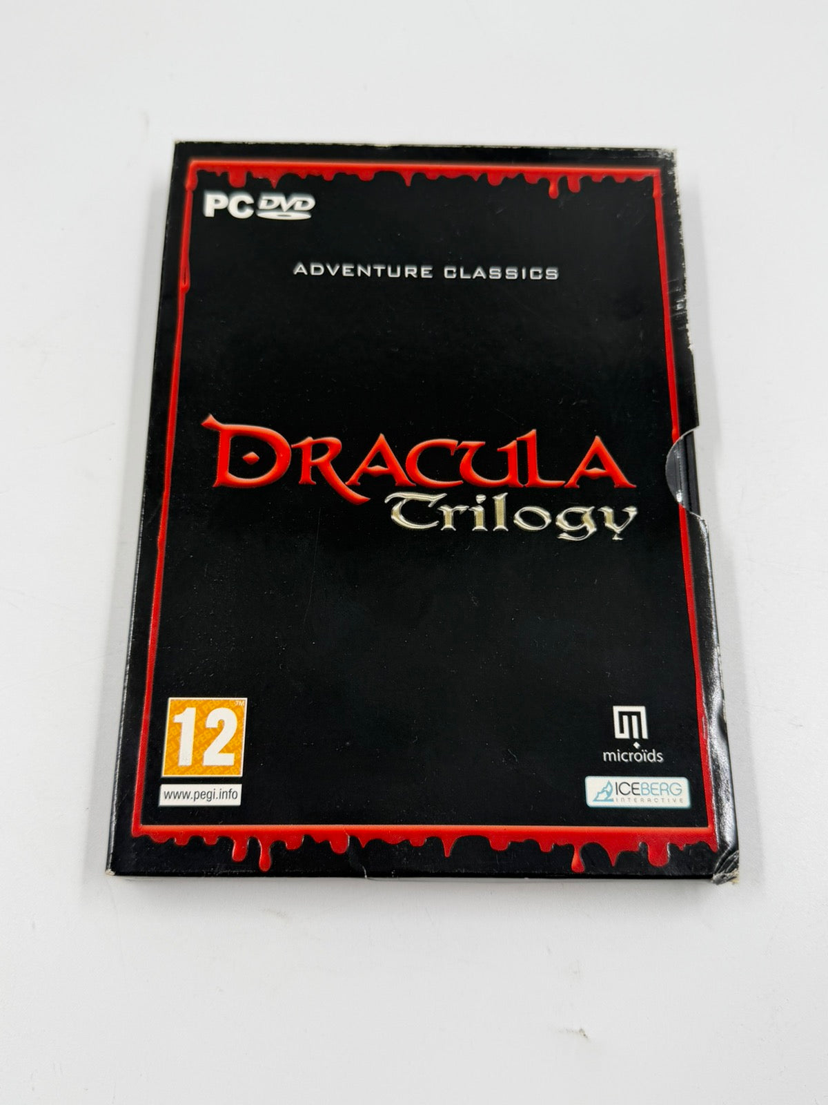 Dracula Trilogy PC DVD Adventure Classics Microids Point & Click Horror Game Collection
