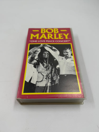 Bob Marley – One Love Peace Concert VHS Vintage Reggae Live Concert Video Collectible