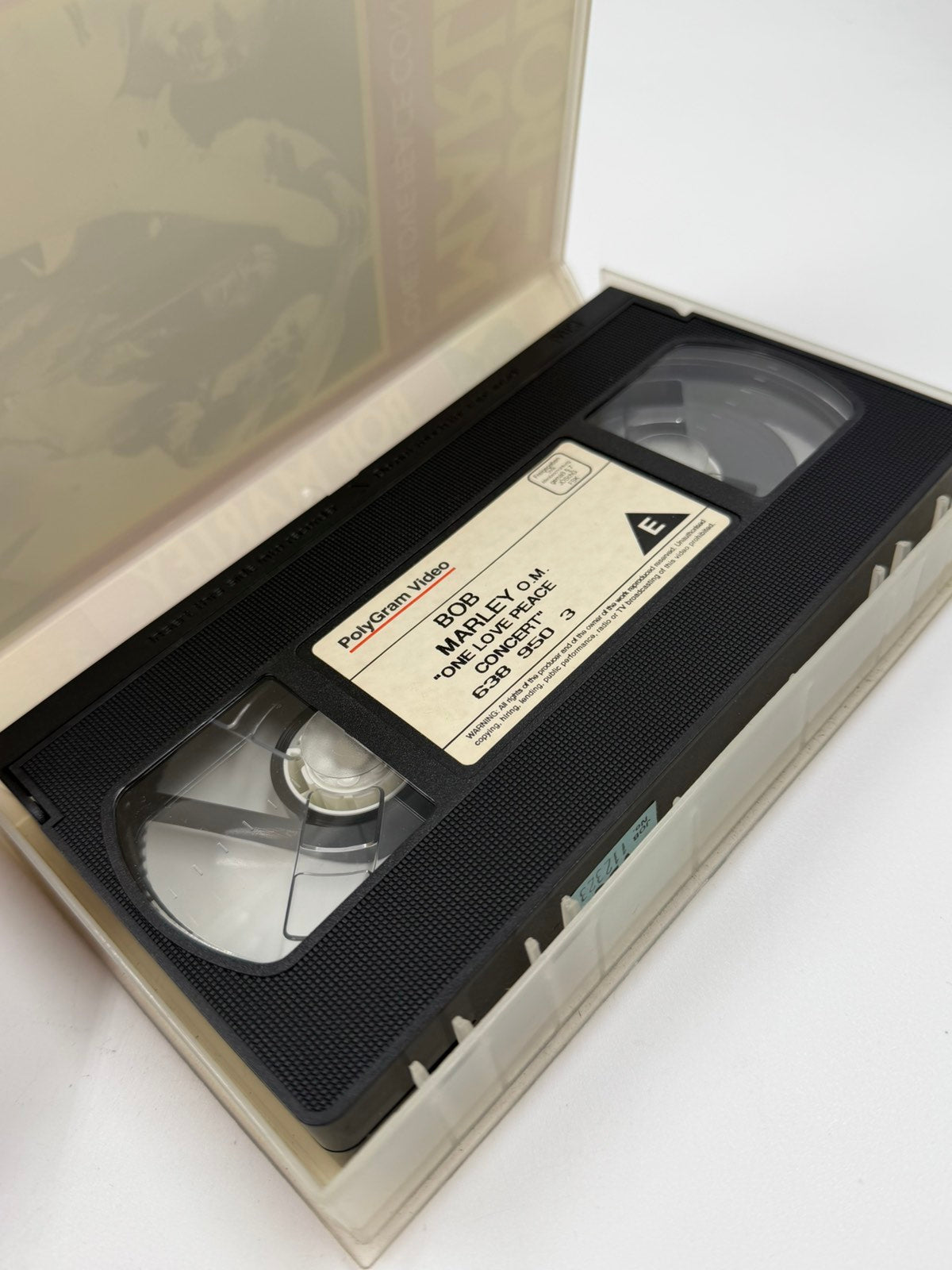 Bob Marley – One Love Peace Concert VHS Vintage Reggae Live Concert Video Collectible