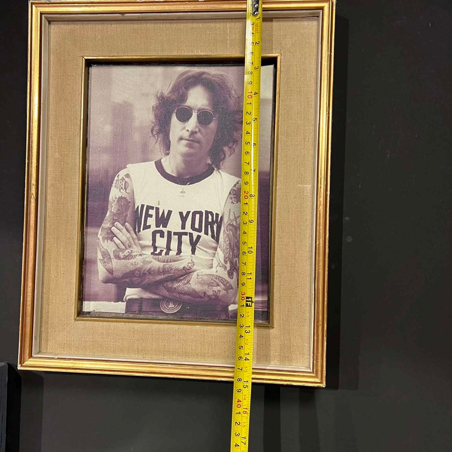 Καδράκι "Tattooed Icon-John Lennon"