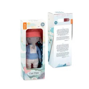 Ali The Elephant Με Μπλέ Φούτερ 29cm