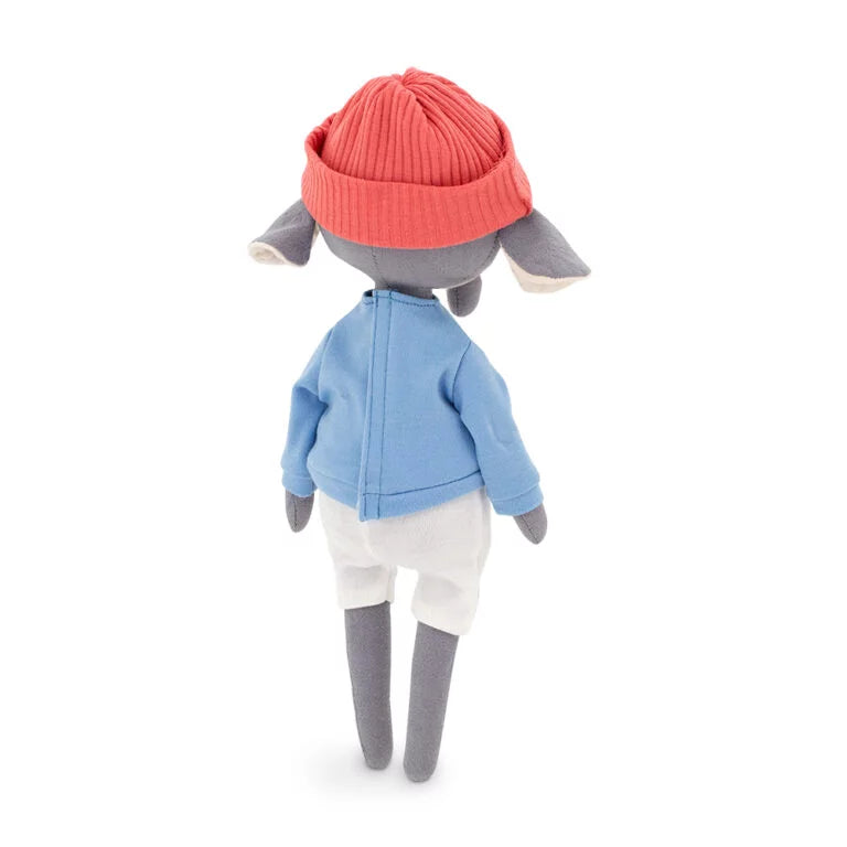 Ali The Elephant Με Μπλέ Φούτερ 29cm