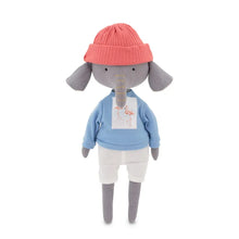 Ali The Elephant Με Μπλέ Φούτερ 29cm