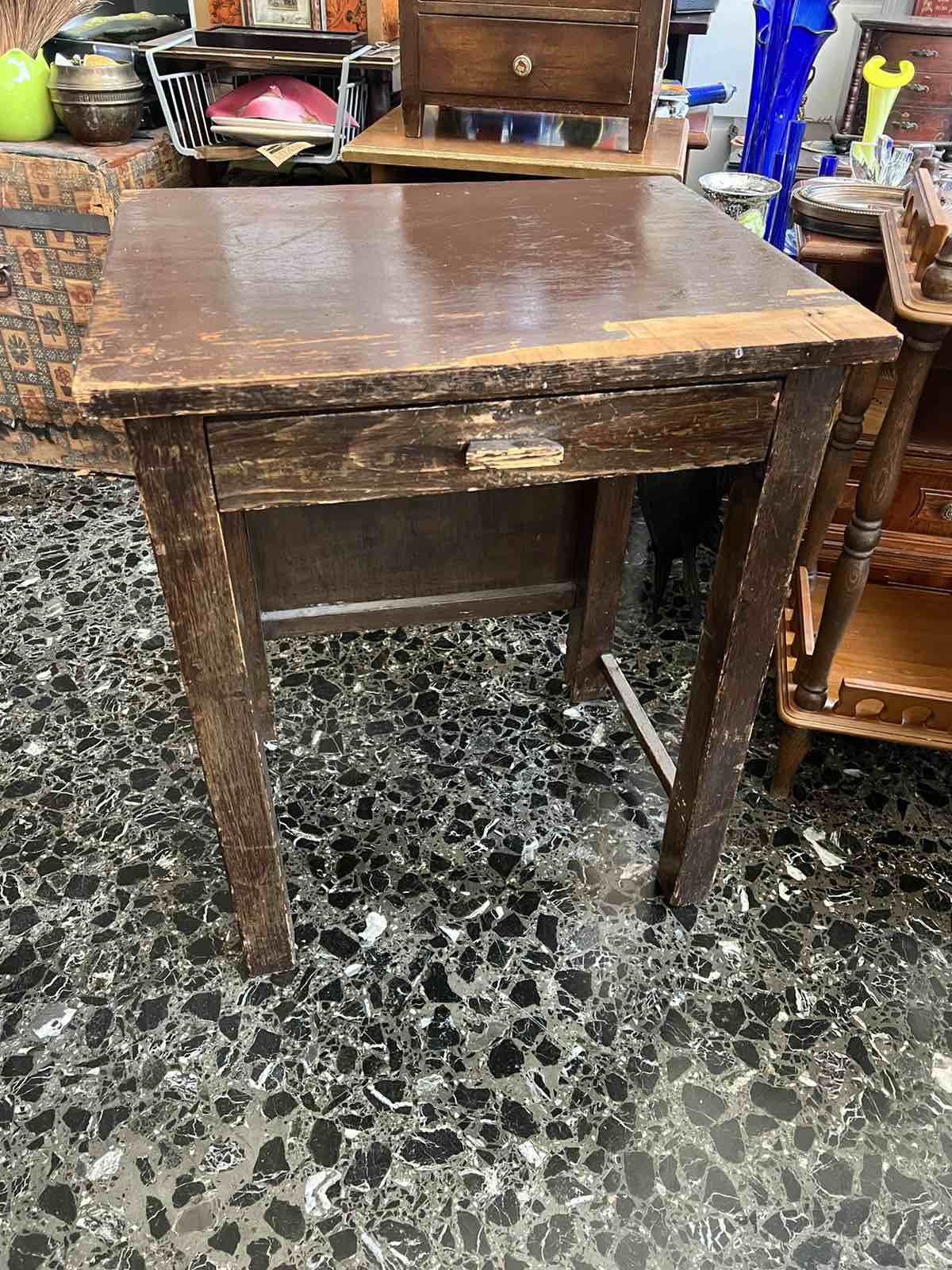 Παλιό Ξύλινο Κομοδίνο