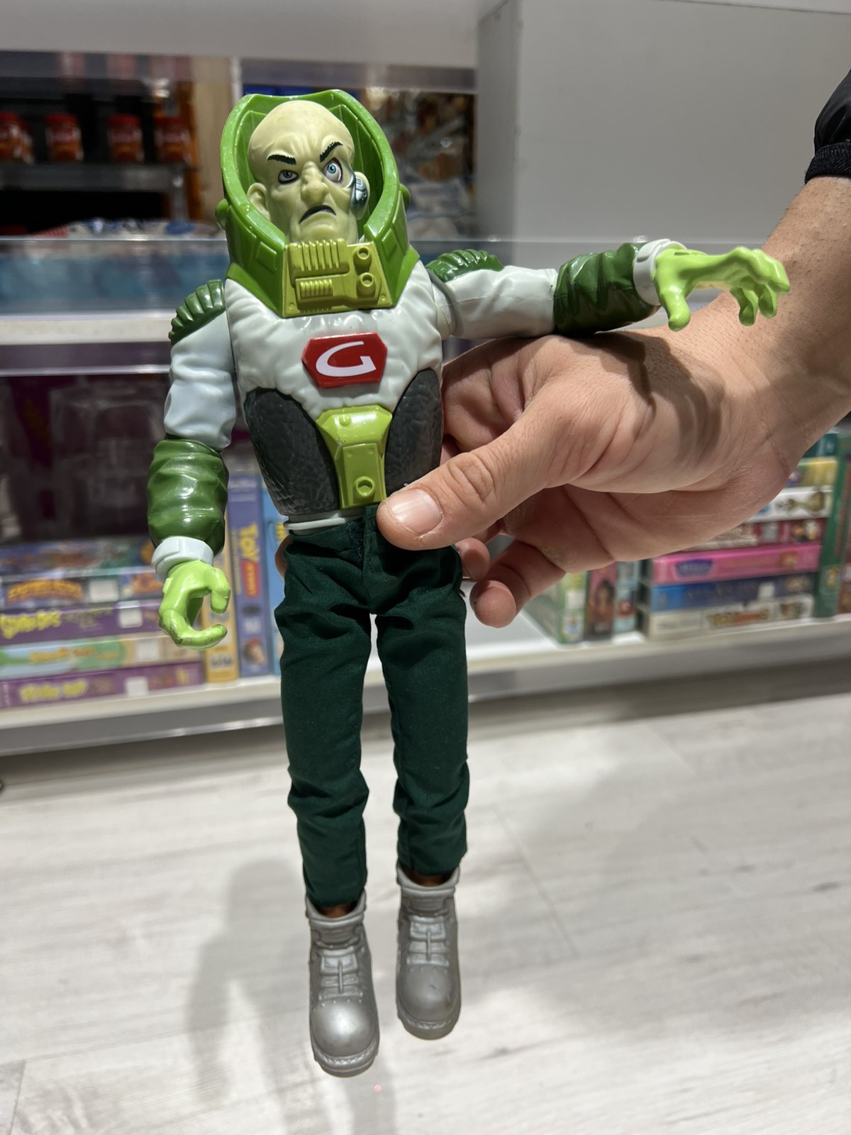 Φιγούρα Professor Gangrene Από Action Man