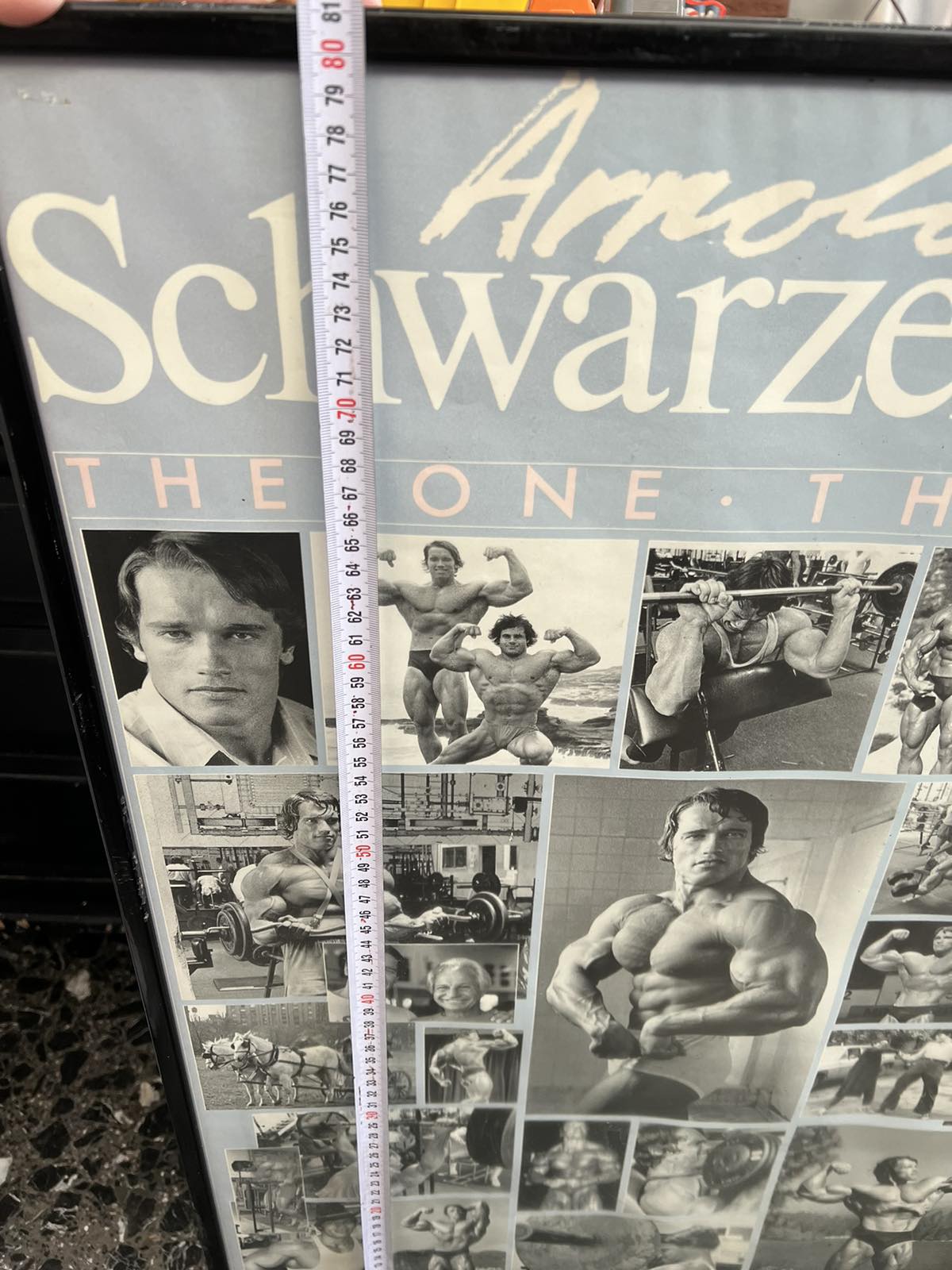 Κάδρο Τοίχου Vintage Arnold Schwarzenegger