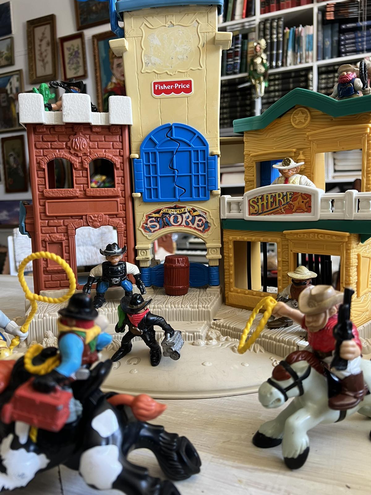 Παιχνίδι Saloon - Άγρια Δύση Της Fisher Price (1996)