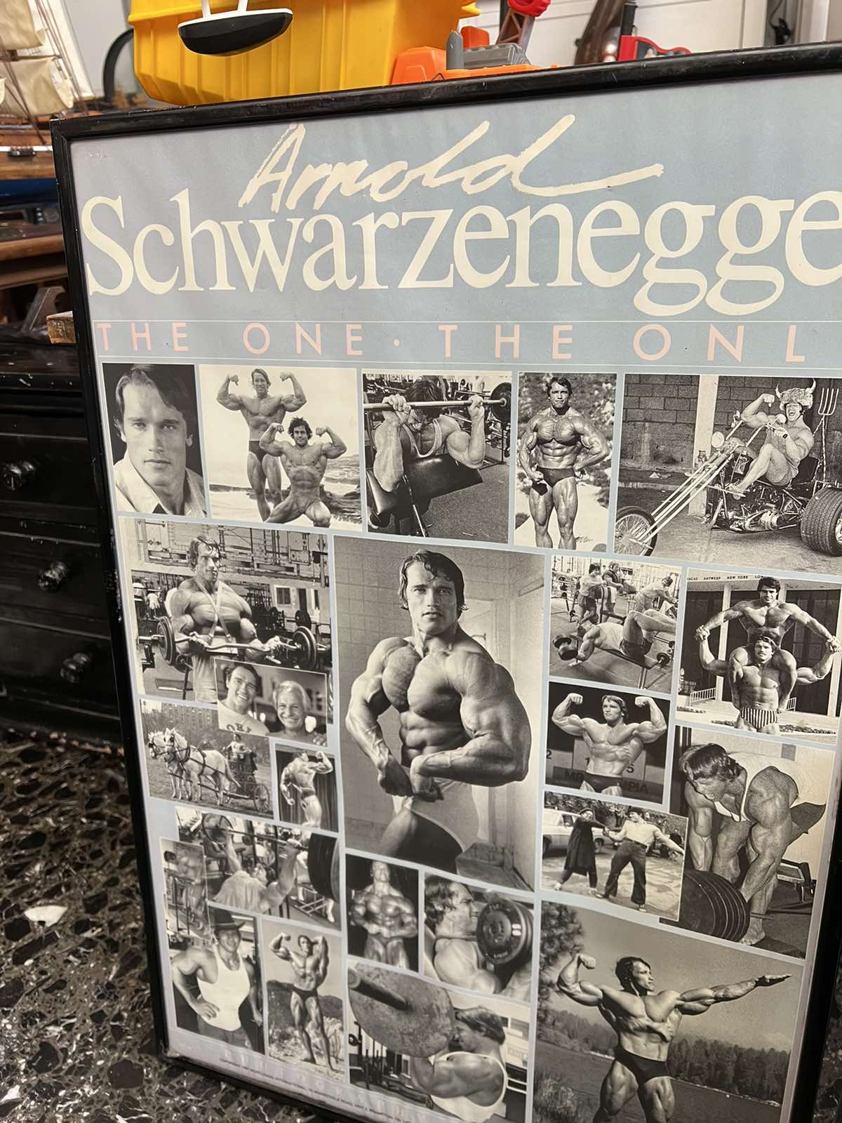 Κάδρο Τοίχου Vintage Arnold Schwarzenegger
