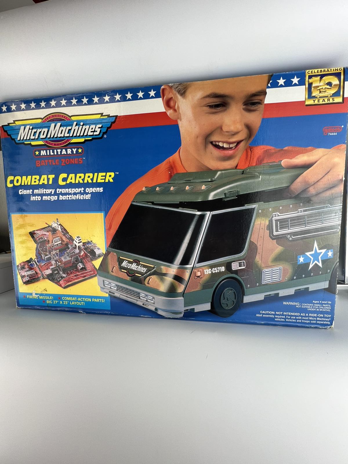 Συλλεκτικό Παιχνίδι Micro Machines Military Battle Zones Combat Carrier