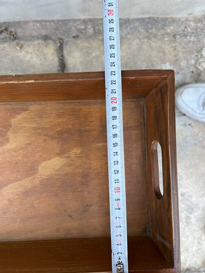 Μικρή Ξύλινη Ραφιέρα Για Φιάλες