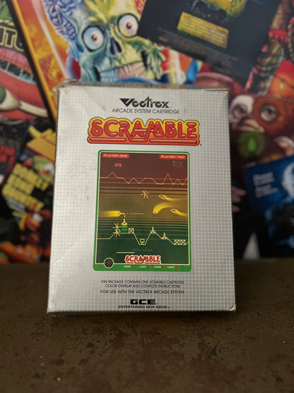 Κλασικό Παιχνίδι "Scramble" Για Την Κονσόλα Vectrex